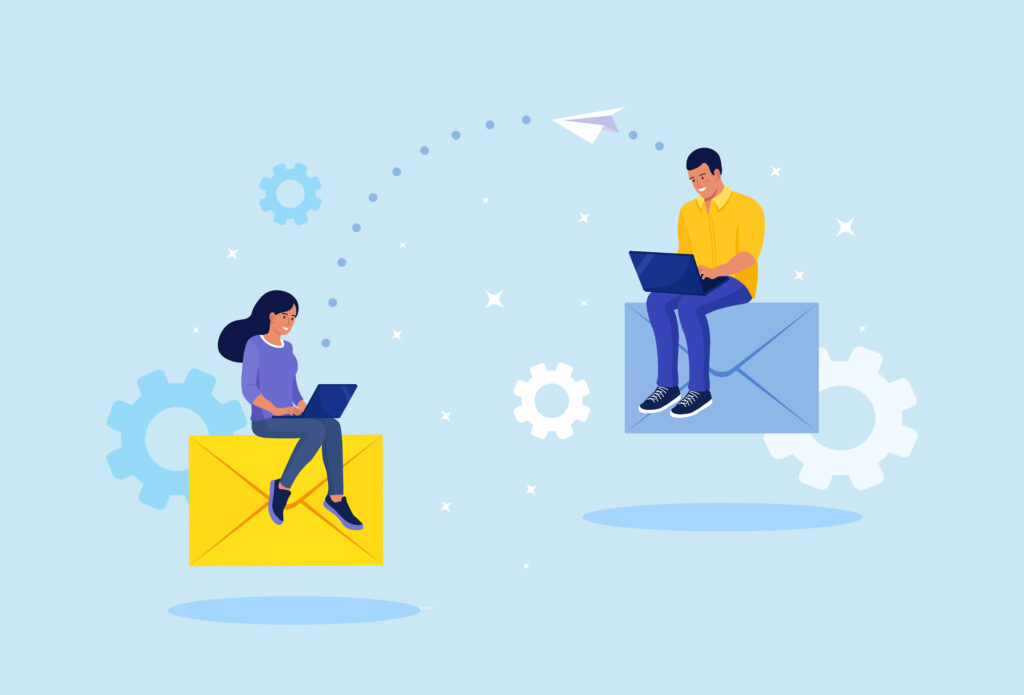 Senden und empfangen von E-Mails